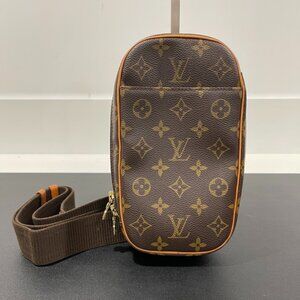 Louis Vuitton Monogram Pochette Gangu Sling/Crossbody Bag (JB1051)